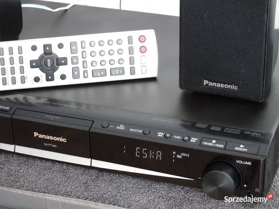 Amplituner Panasonic pilot USB mp3 CD RDS kol