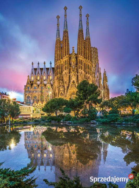 Puzzle Barcelona Sagrada Familia 500 el Mogilany