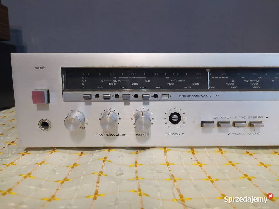 Amplituner Unitra Tosca przestrojona Krosno