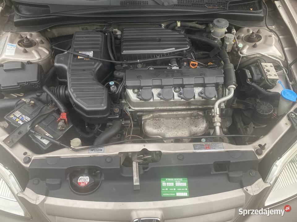 Honda civic 7 sedan 16 benzyna 7 lat w jednych 206000km Mińsk Mazowiecki