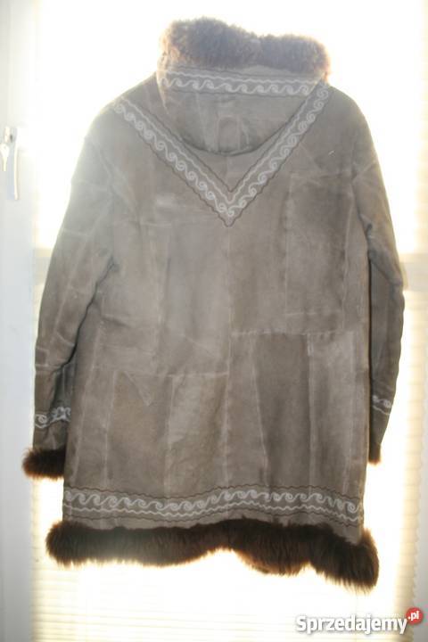 Kożuch naturalny kobiecy młodzieżowy Warszawa sprzedam