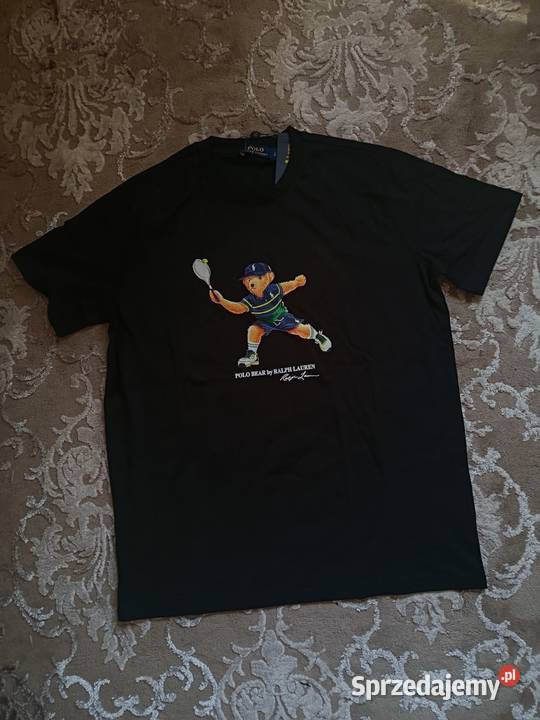 Tshirt bawełniany Polo Ralph Lauren czarny czarny Białystok
