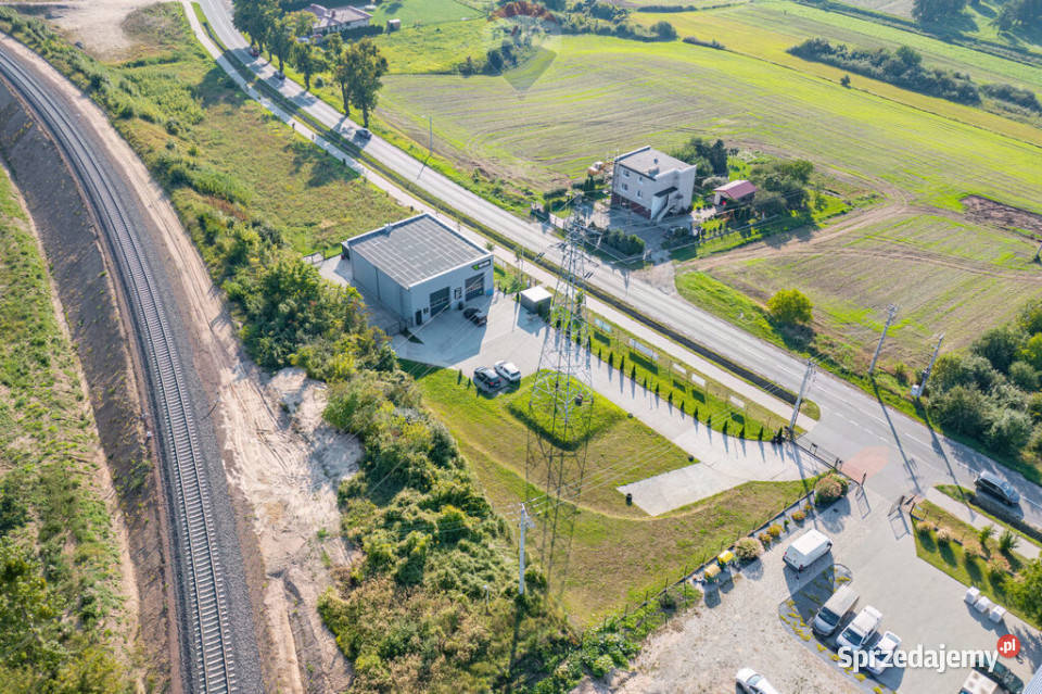 Działka z biznesem z potencjałem rozbudowy Rozpędziny sprzedam