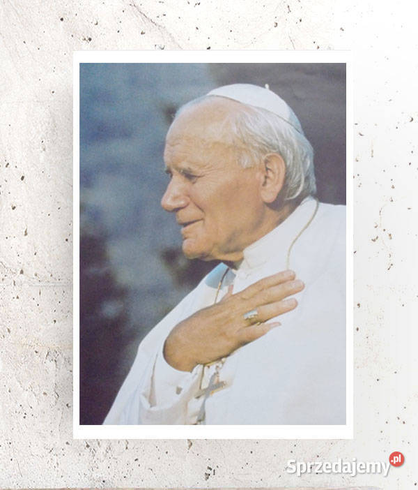 papież plakat plakat z papieżem Jan Paweł II