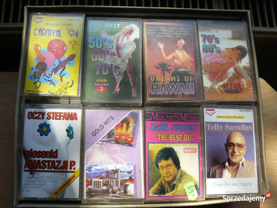 Kasety magnetofonowe płyty cd Płyty i kasety Nowa Sól