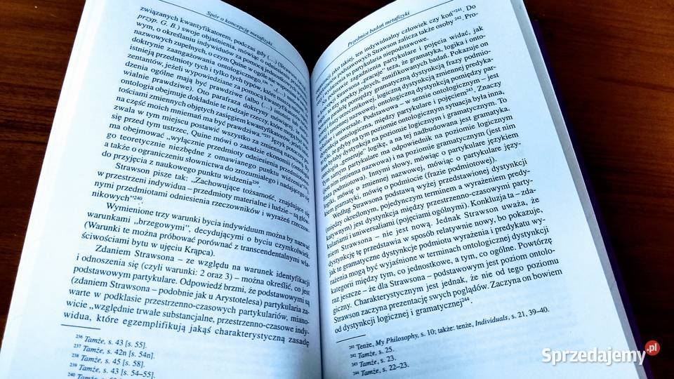 Spór o koncepcję metafizyki tomizm tradycyjny podręcznik Gdańsk