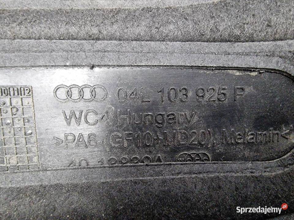 OSŁONA AUDI A4 B9 04L103925P Lipno