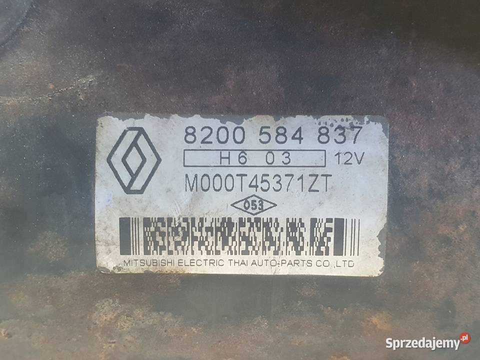 Renault Clio III 14 16V ROZRUSZNIK 8200584837 Części samochodowe Janów sprzedam