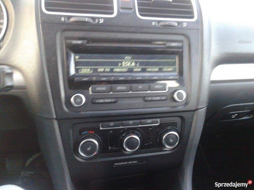 Golf VI KOMBI 16 TDI 90 salonowy 2011r wspomaganie kierownicy