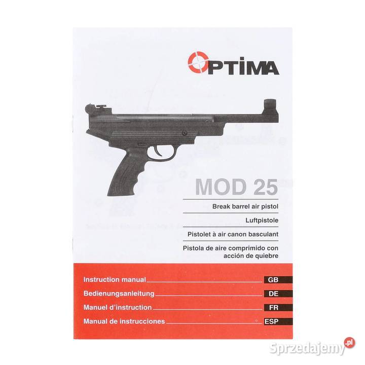 Wiatrówka pistolet Optima by Hatsan 25 55 mm Warszawa