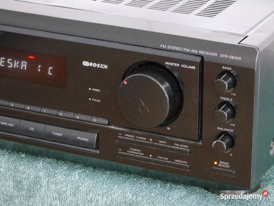 Amplituner Sony STRDE405 RDS sprawny i mocny 2x Amplitunery podkarpackie Jasło