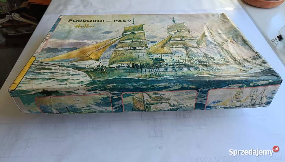 Model żaglowca POURQUOIPAS z PCV do sklejania Gdynia