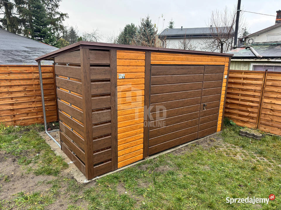 Schowek domek ogrodowy Garaż 4x3m wiata 05m Domki narzędziowe Dom i Ogród Lubin