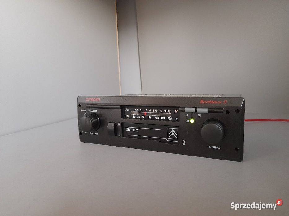Kolekcjonerskie radio Citroen Bordeaux II Koszalin
