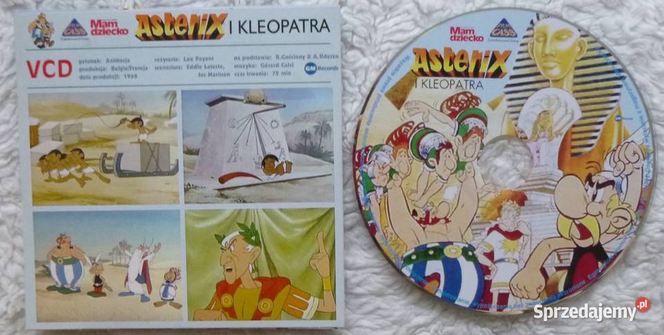Film VCD Asterix i Kleopatra mazowieckie Warszawa