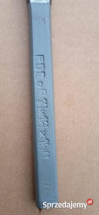 Przecinak płaski ręczny kuty RDCa 10x16x150 PRL Lublin