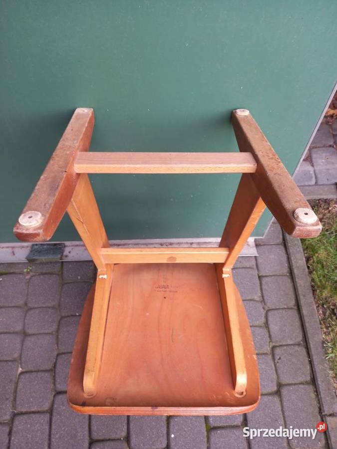 Krzesło szkolne Casala Niemcy lata 60 vintage