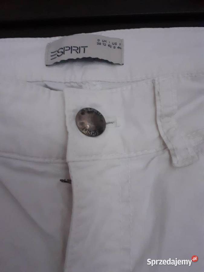 spodnie białe M Esprit