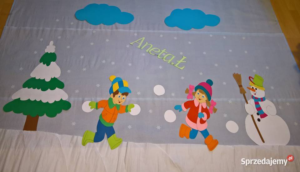 Dekoracje zimowe z brystolu 504102 444 mazowieckie Garwolin sprzedam