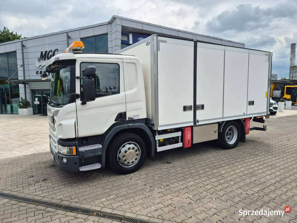 Scania P230 KONTENER OTWIERANY BOK IDEALNY DO 243143km Łaziska Górne