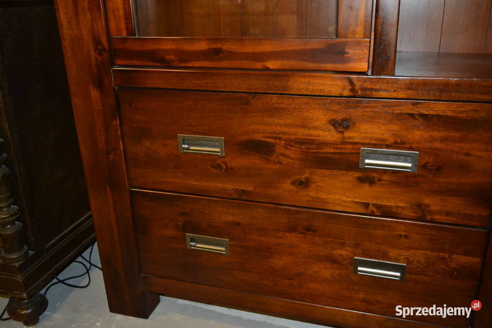 witryna kolonialna lite drewno Będzin