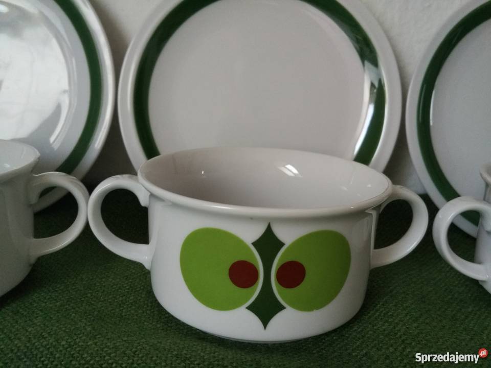 Miseczki flaczarki porcelana Desing małopolskie Ropa