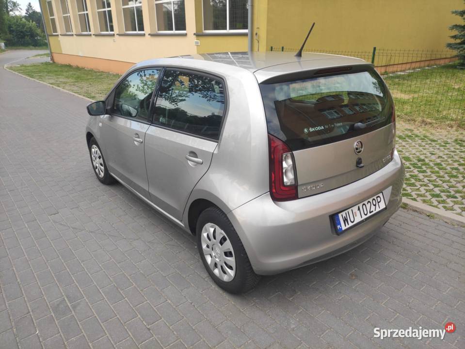 Skoda Citigo OSOBOWA PB LPG benzyna+LPG Warszawa sprzedam