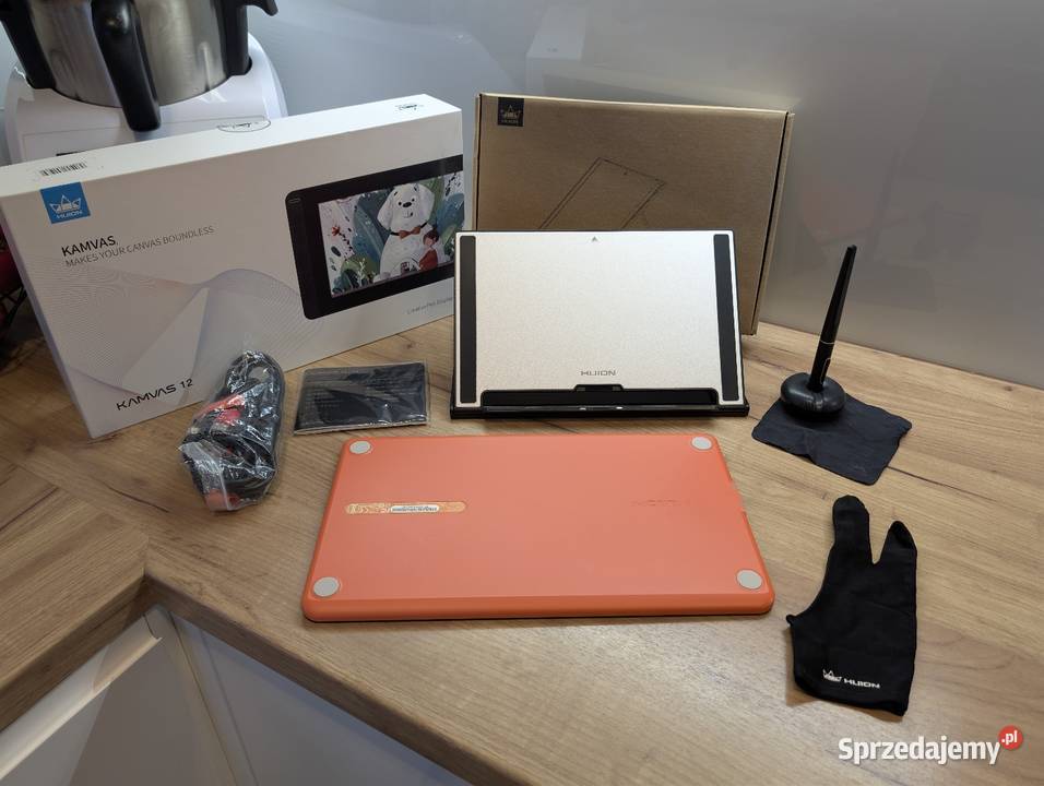 Tablet graficzny HUION Kamvas 12 podstawka Piotrków Trybunalski