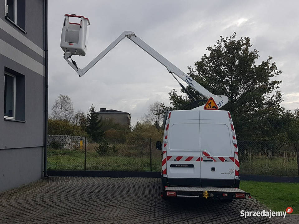 Renault Master L2H2 ZWYŻKA UDT PODNOŚNIK KOSZOWY Renault Poręba