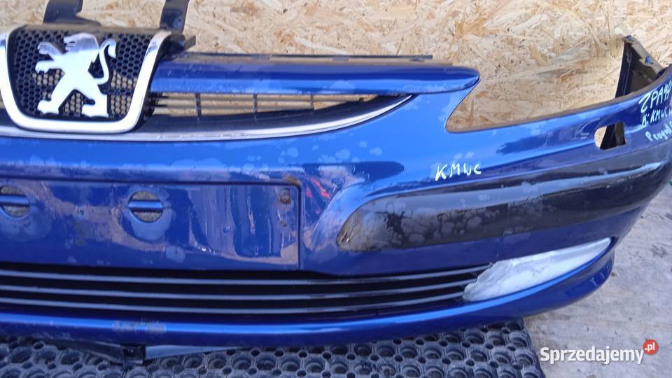 PEUGEOT 607 ZDERZAK PRZÓD HALOGEN SPRYSKI KMWC Zbierkowo