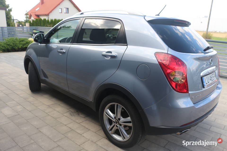 SsangYong Korando komfortowy SUV sprawny Rok produkcji 2012 Świdnik