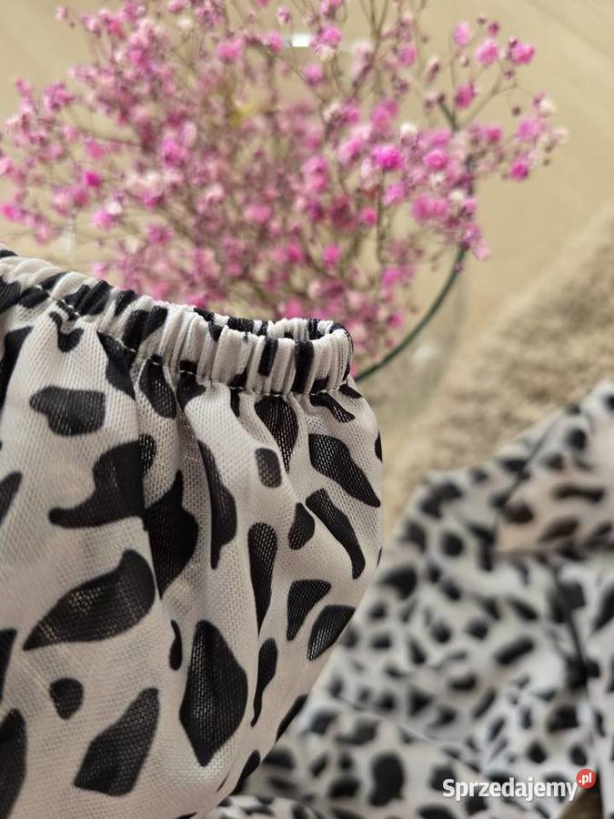 Sukienka drapowany przód Print Centki Wodzisław Śląski