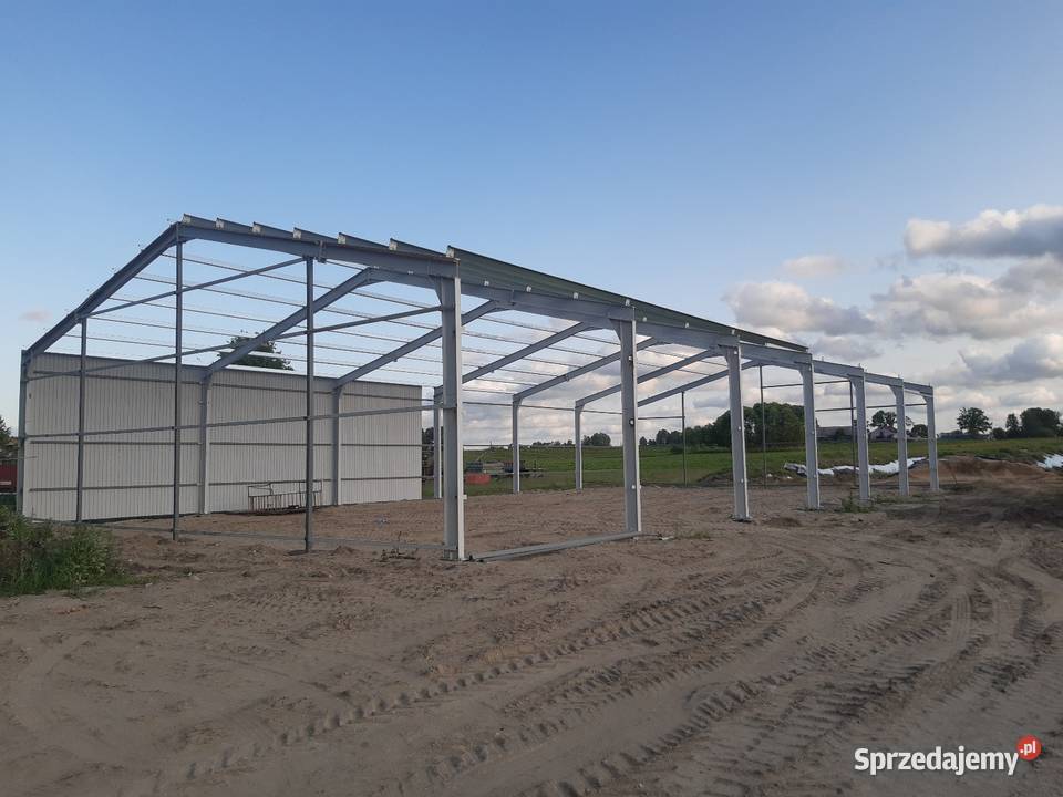 Konstrukcja stalowa hali 18x36x5 Augustów sprzedam