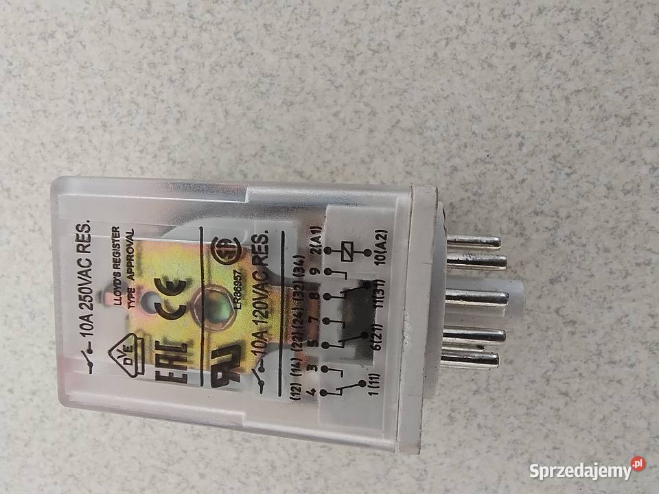 Przekaźniki R15 3PDT na 5 i 10A 220V 110V 24V kujawsko-pomorskie Toruń sprzedam