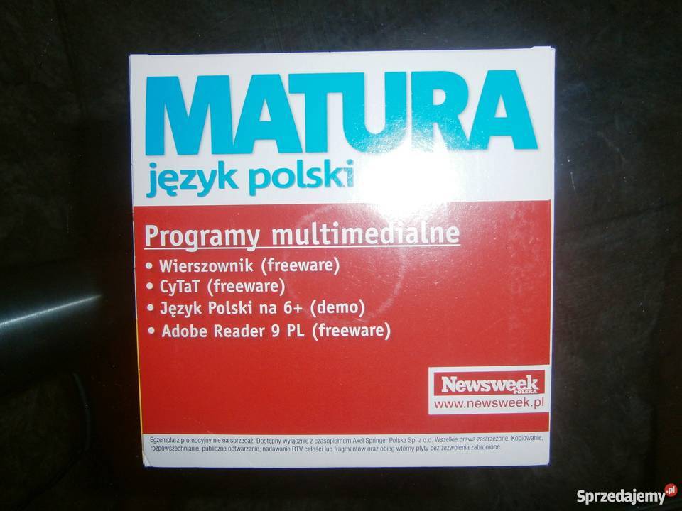 pakiet płyt z testami i kursami maturaknymi Częstochowa