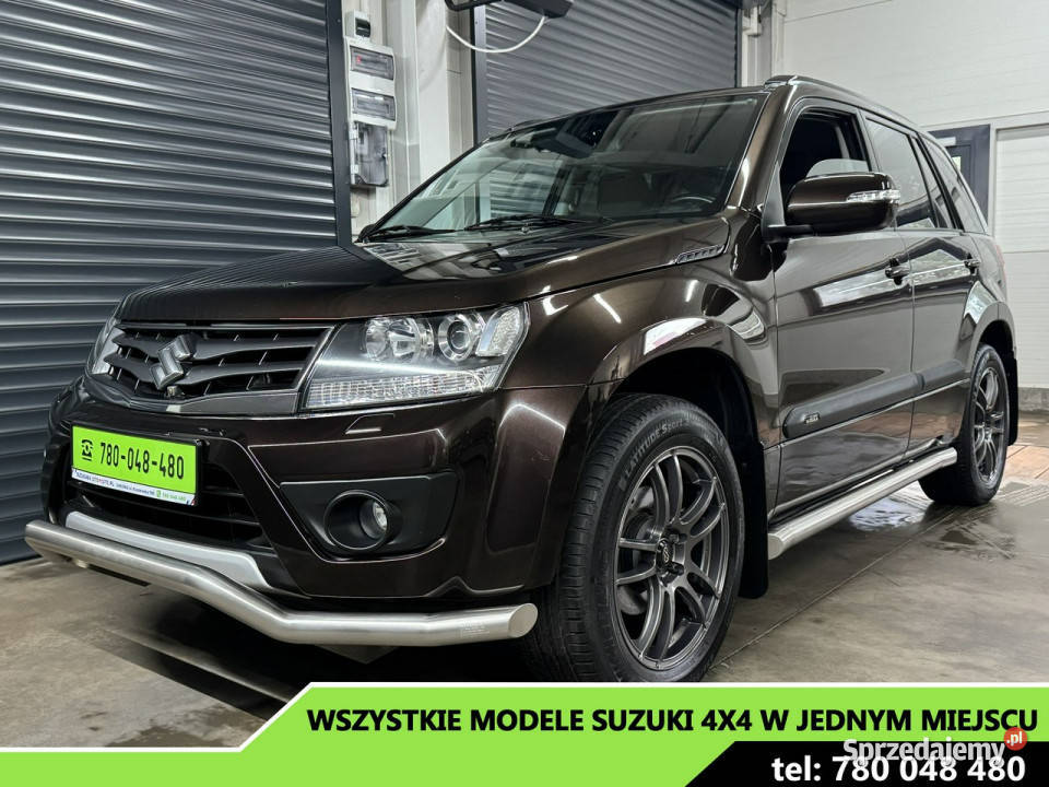 Suzuki Grand Vitara 24 AUTOMAT 78tyśkm salon aluminiowe felgi Chechło