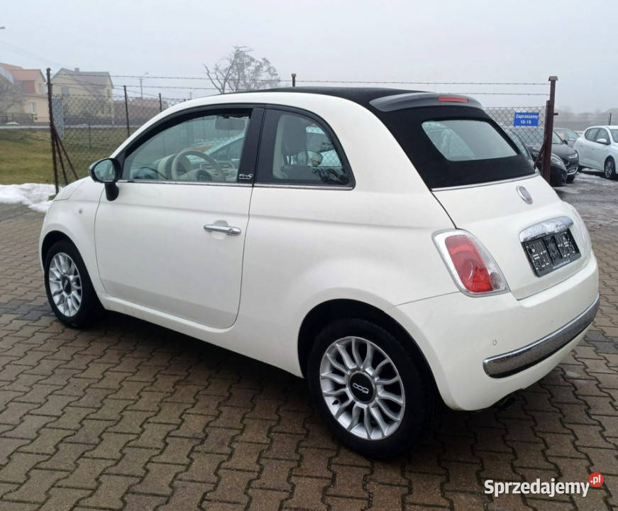 Fiat 500 C Otwierany dach Klimatyzacja I 2007 centralny zamek Suchorzew