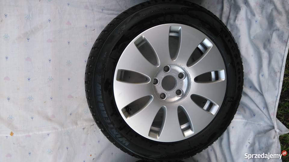 Felgi aluminiowe z oponami zimowymi Audi 16 Biłgoraj
