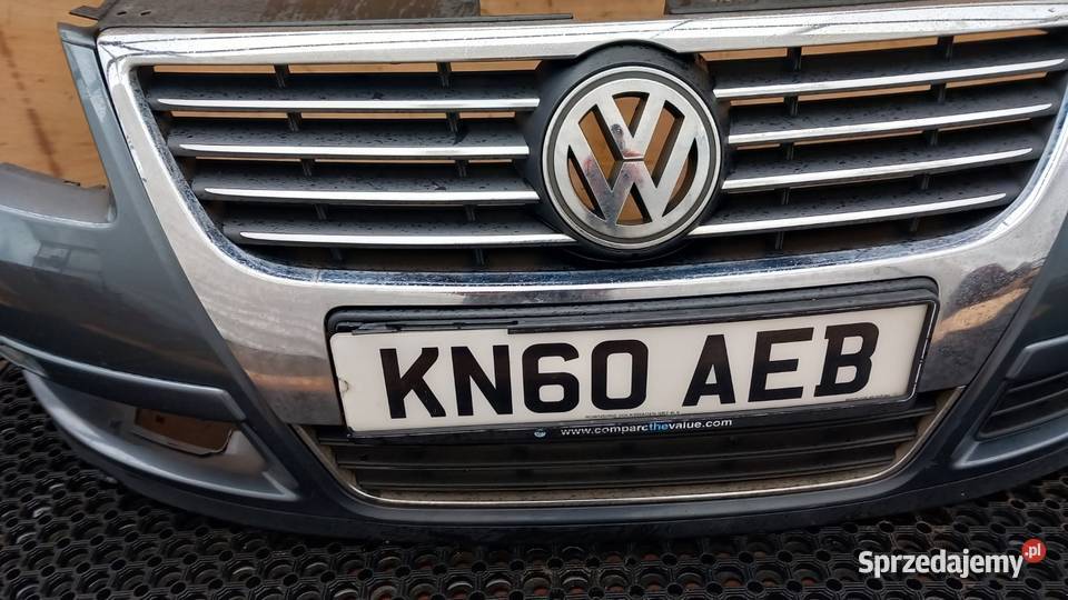 VW PASSAT B6 ZDERZAK PRZÓD LA7T wielkopolskie Zbierkowo