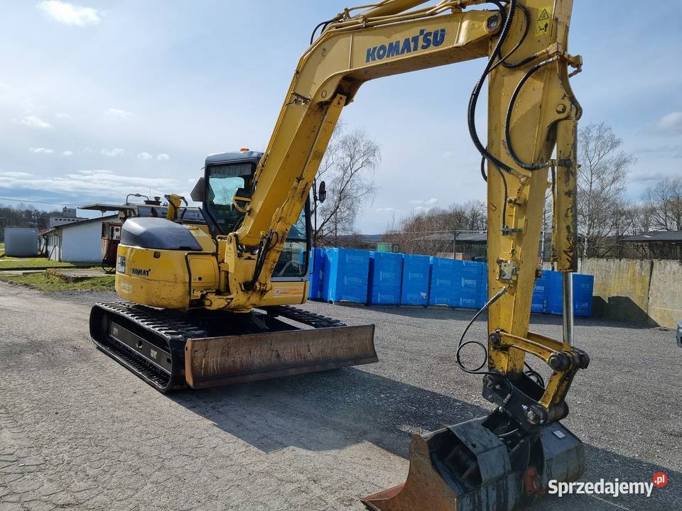Komatsu PC 78MR6 crawler excavator Cieszyn