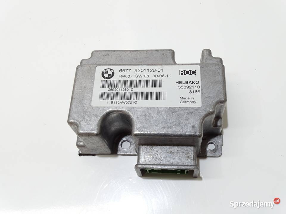 MODUŁ SENSOR PODUSZEK AIRBAG BMW E93 E88 9201128 Strzyżewice