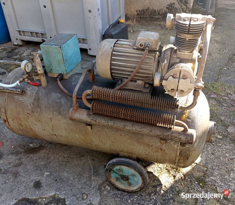 kompresor 380v 3 tłokowy Oryginał śląskie Ciasna