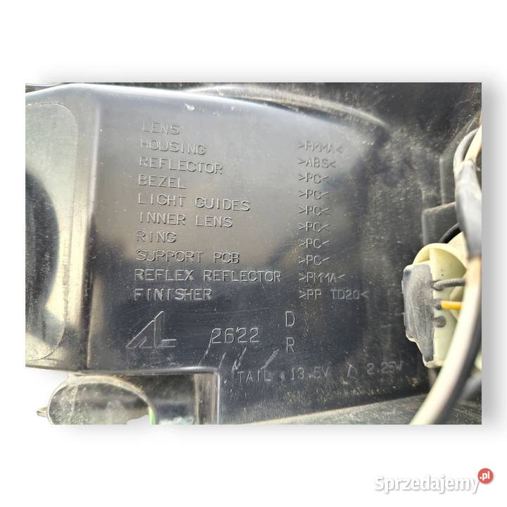 LAMPA PRAWA Citroen DS5 20122015 tylnia prawy osobowe Lampy tylne sprzedam