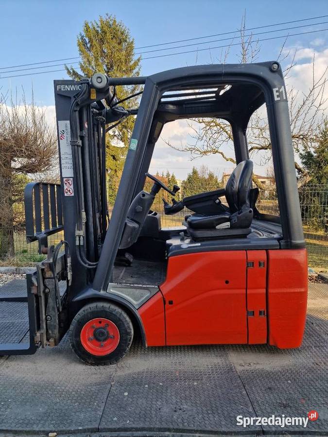 Linde E15 2011r 8600Mth Triplex Pozycjoner wózek elektryczny Lubliniec
