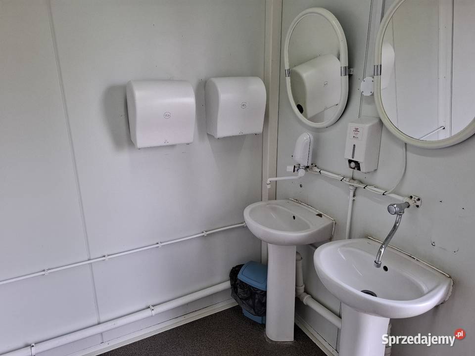 Kontener sanitarny dwuczęściowy 73m x 3m Wilkasy