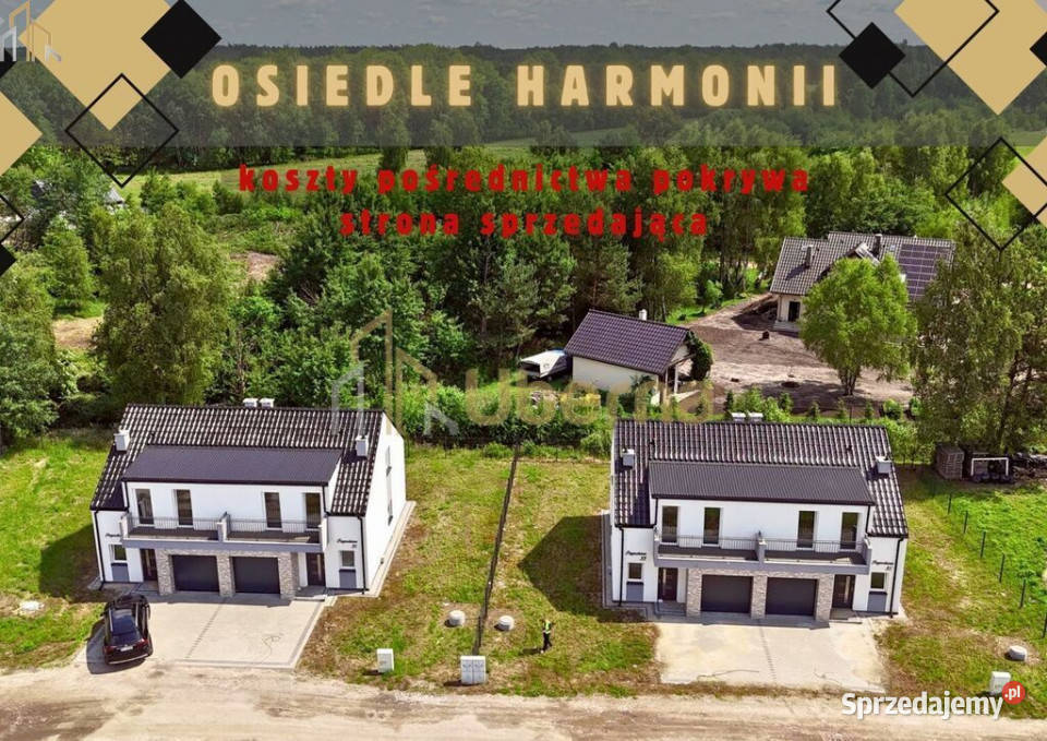 Bliźniak w stanie deweloperskim Białuń Sprzedaż zachodniopomorskie