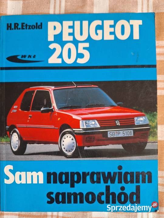 Sprzedam Poradnik naprawiac Peugeot 205 małopolskie Zakopane sprzedam