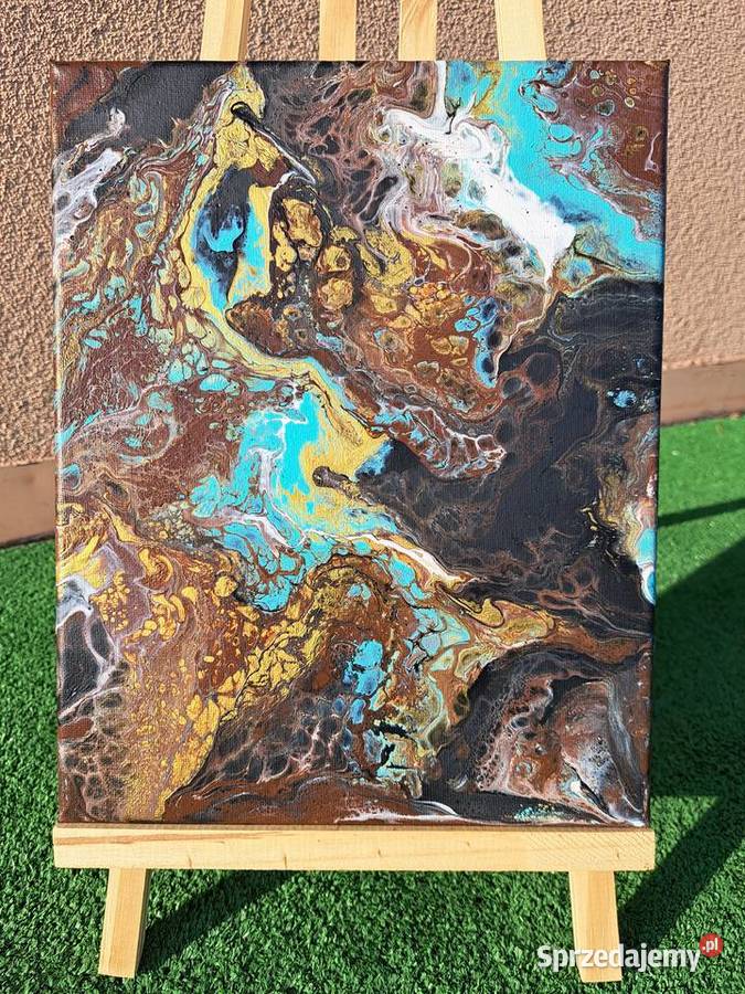 Obraz akrylowy 25 x 40 Rękodzieło abstrakcja śląskie Rybnik