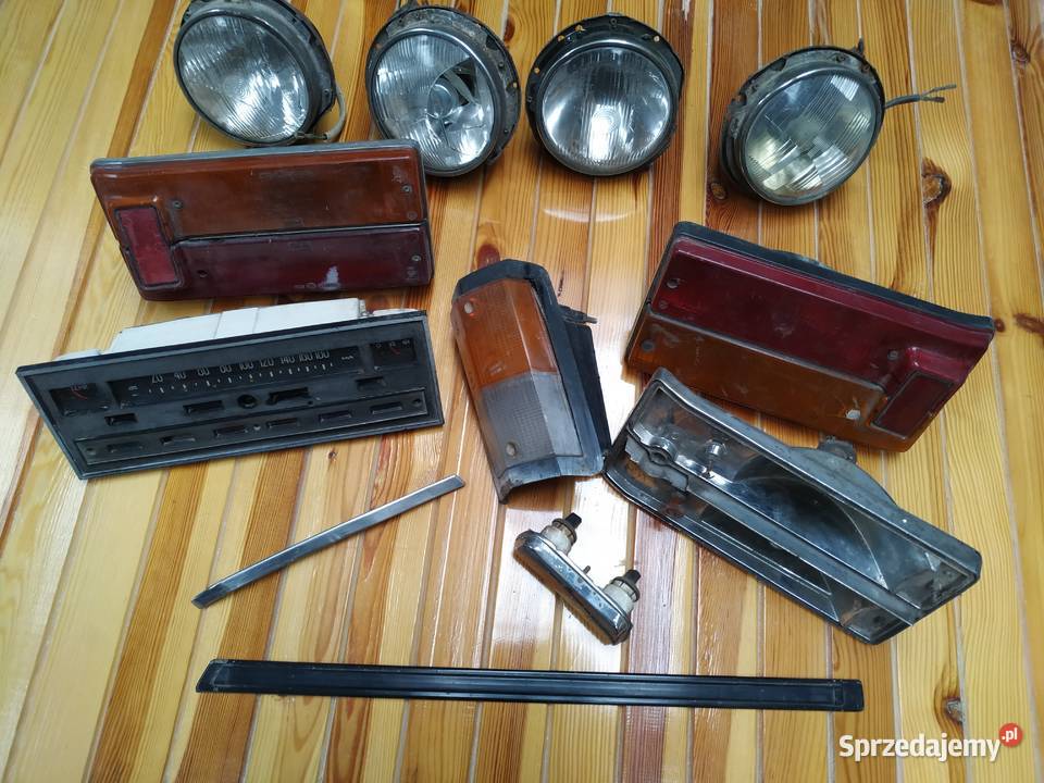 Lampy i licznik do Fiata 125 p wielkopolskie Poznań
