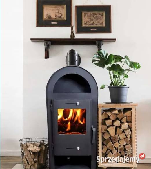 Piec Stalowy Koza Kominek Wolnostojący HADES małopolskie Skawina